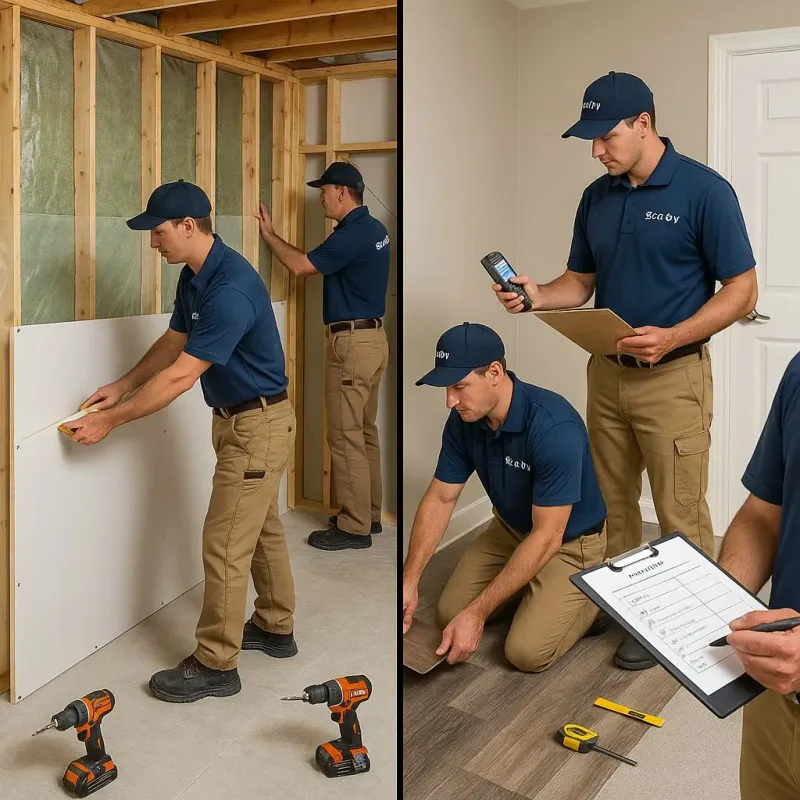 Repairs and Reconstruction process in Sioux Center, IA